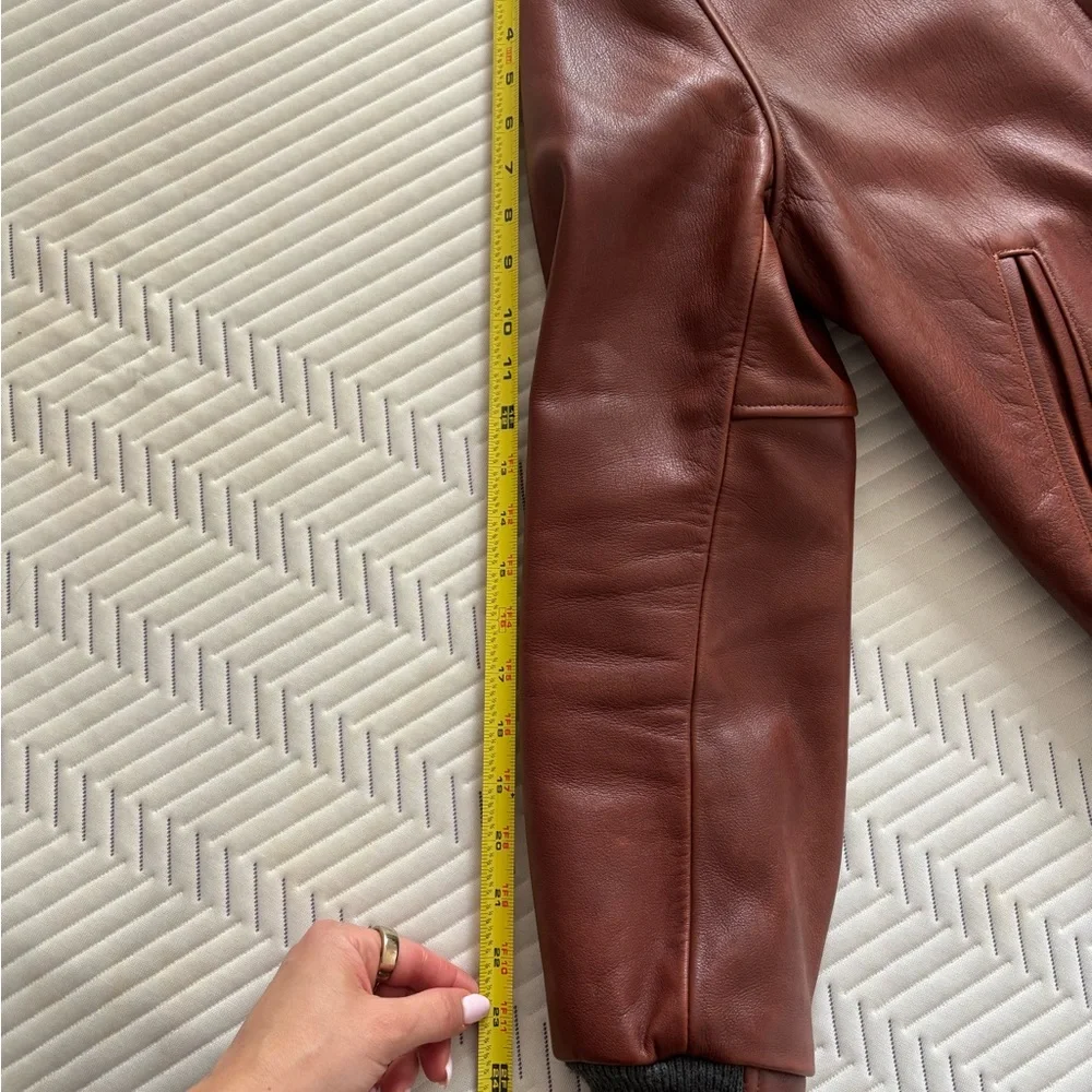 Taylor Stitch leather bomber jacket - Picture 9 of 13